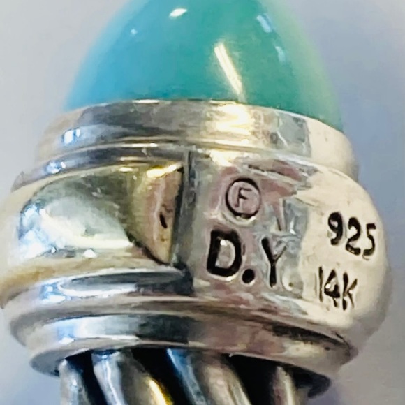 David Yurman 7mm Turquoise Bracelet - Picture 14 of 14